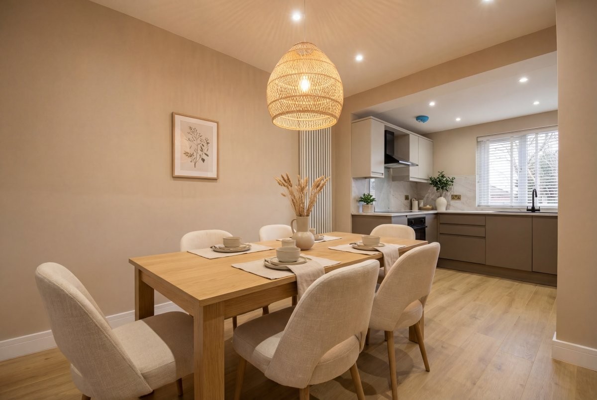 Rent Right Estates dining room